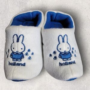 Dick Bruna Nijntje MIFFY BUNNY Clog Slipper Shoes Toddler Kids 4-5 Dutch Holland